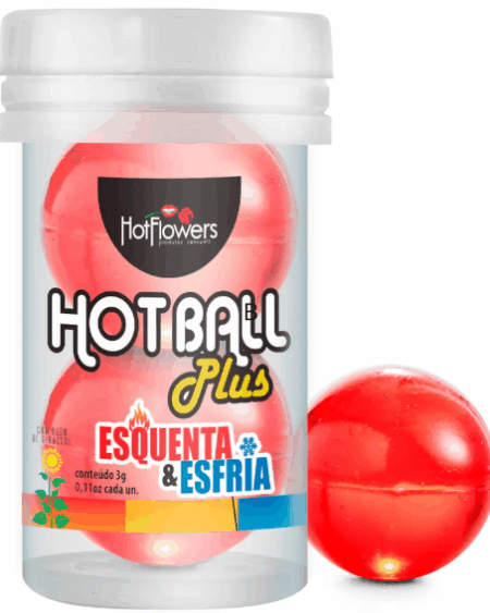 HOT BALL PLUS ESQUENTA ESFRIA - 3g